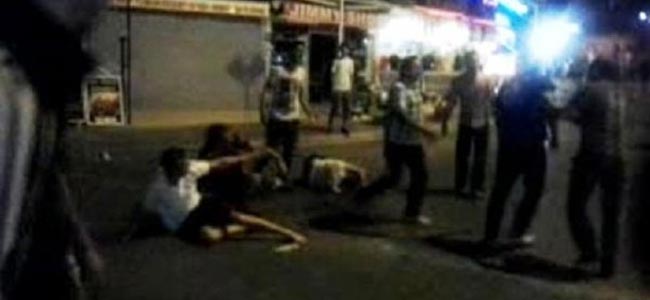 Работники турецкого бара успокаивали пьяных туристов кулаками и ногами