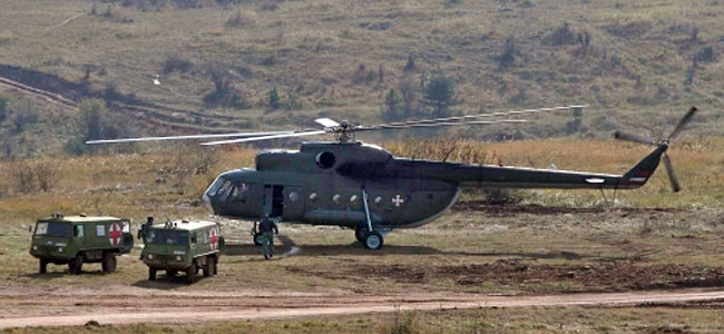 В Хорватии женщина родила ребенка на борту военного вертолета