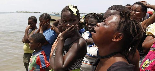 В озере Альберт на границе с Угандой утонуло 107 конголезских беженцев