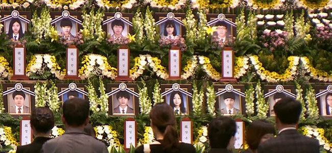 Корейский счет: 169 пассажиров парома «Севоль» мертвы, еще 133 школьника по-прежнему не найдены