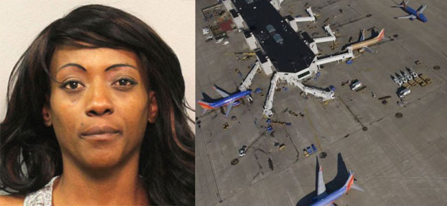 Чёрная расистка арестована в небе над Америкой за угрозу убийства белокожей стюардессы
