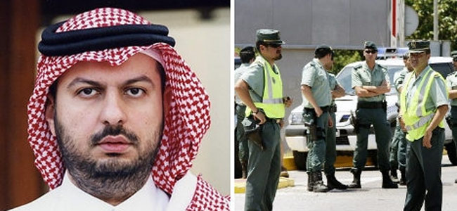 Испанские полицейские «развели» на взятку свиту аравийского принца Абдуллы