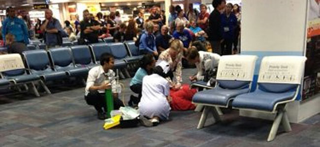 В таиландском аэропорту в зале ожидания неожиданно умер пожилой австриец