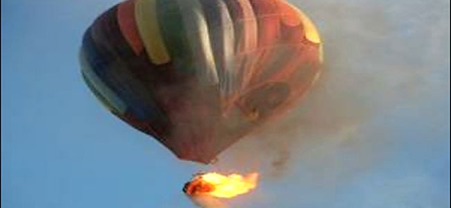Опасно ли летать на воздушных шарах?
