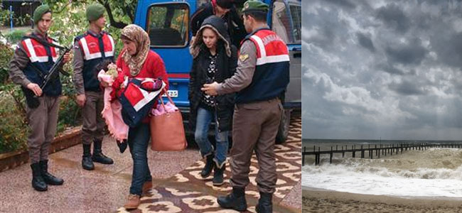 На пляжах Антальи в межсезонье тайно собираются мигранты из Сирии. Там — портал в Европу