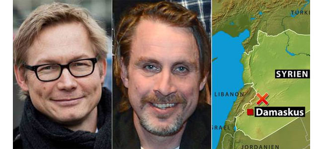 Похищенные в Сирии шведские журналисты освобождены