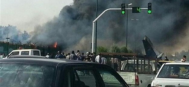 В Иране разбился пассажирский самолет Ан-140. Почти полсотни человек погибло