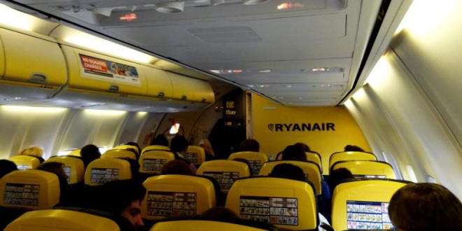 Авиакомпания Ryanair отказалась от свободной рассадки пассажиров