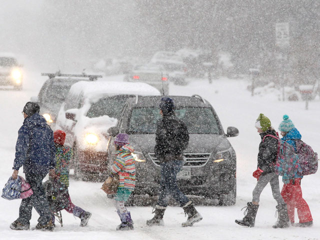 Снежная буря в США разрушила все планы туристов